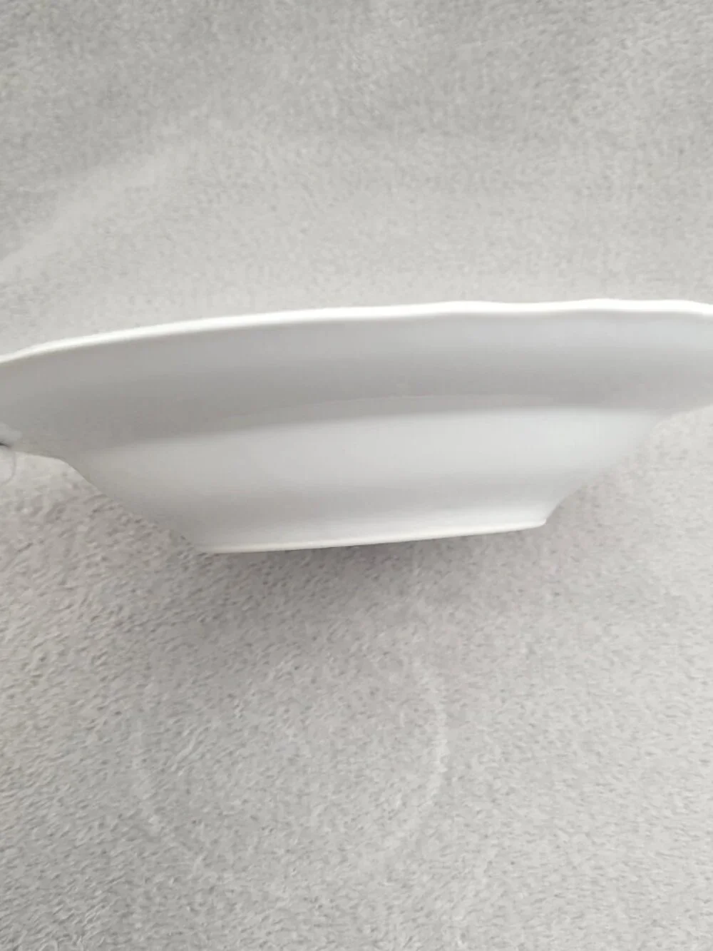 Concordia Lesov Bernadotte Czech 6 Porcelain Salad Soup Bowls White Gold Floral